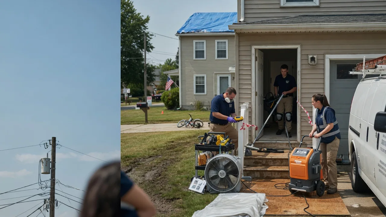 Water Damage Repair in Elmer, LA near me